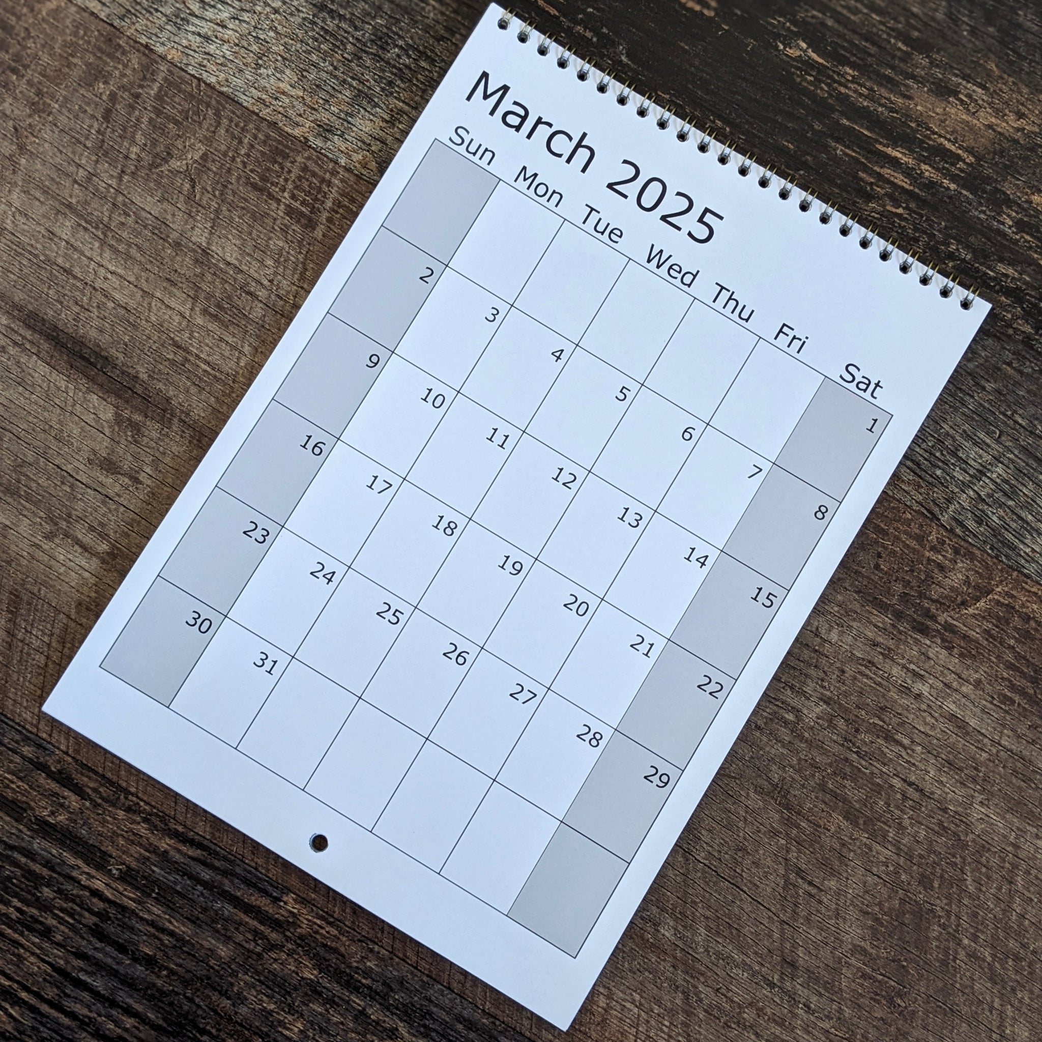 2025 Calendar