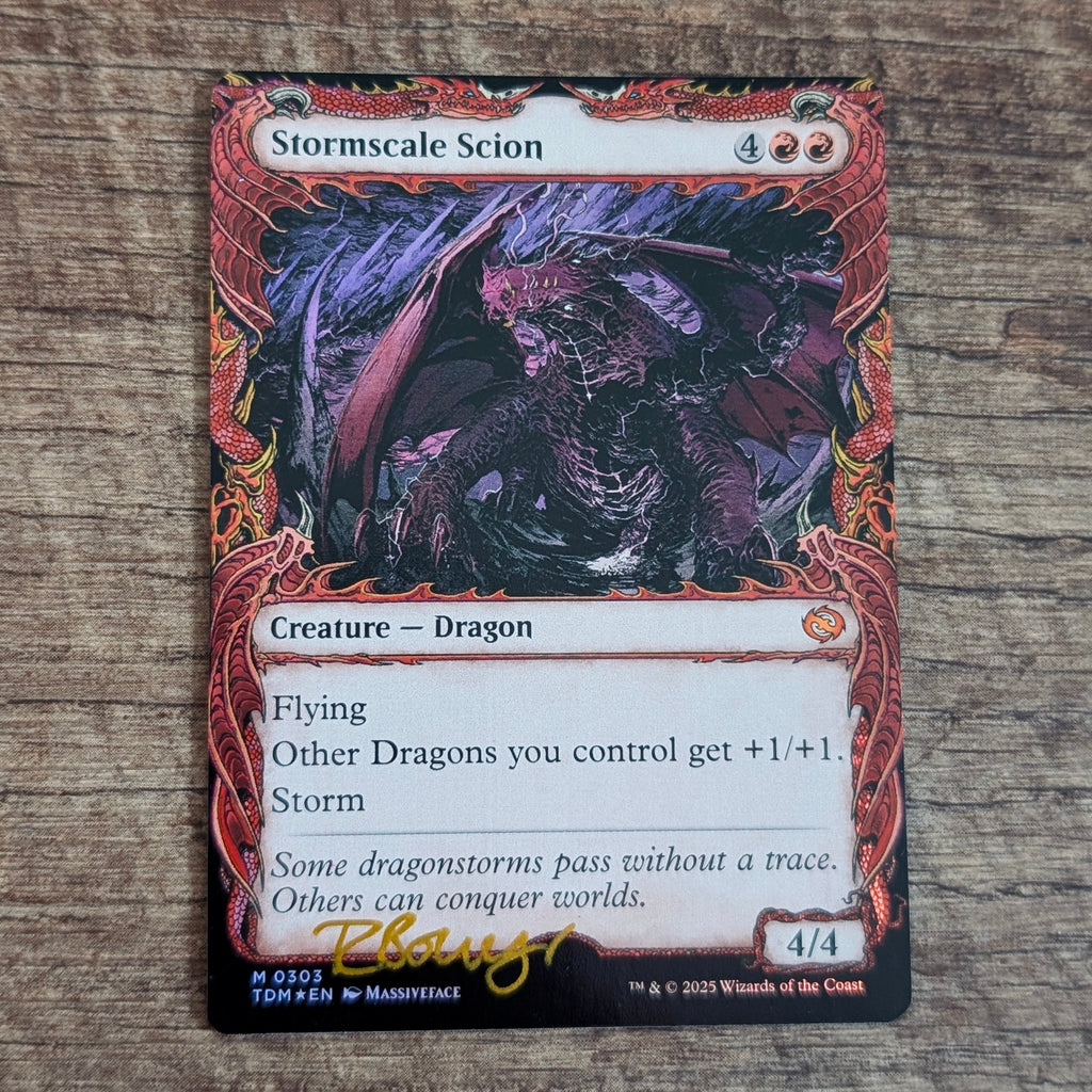 MTG - Stormscale Scion, Limited Edition Holographic