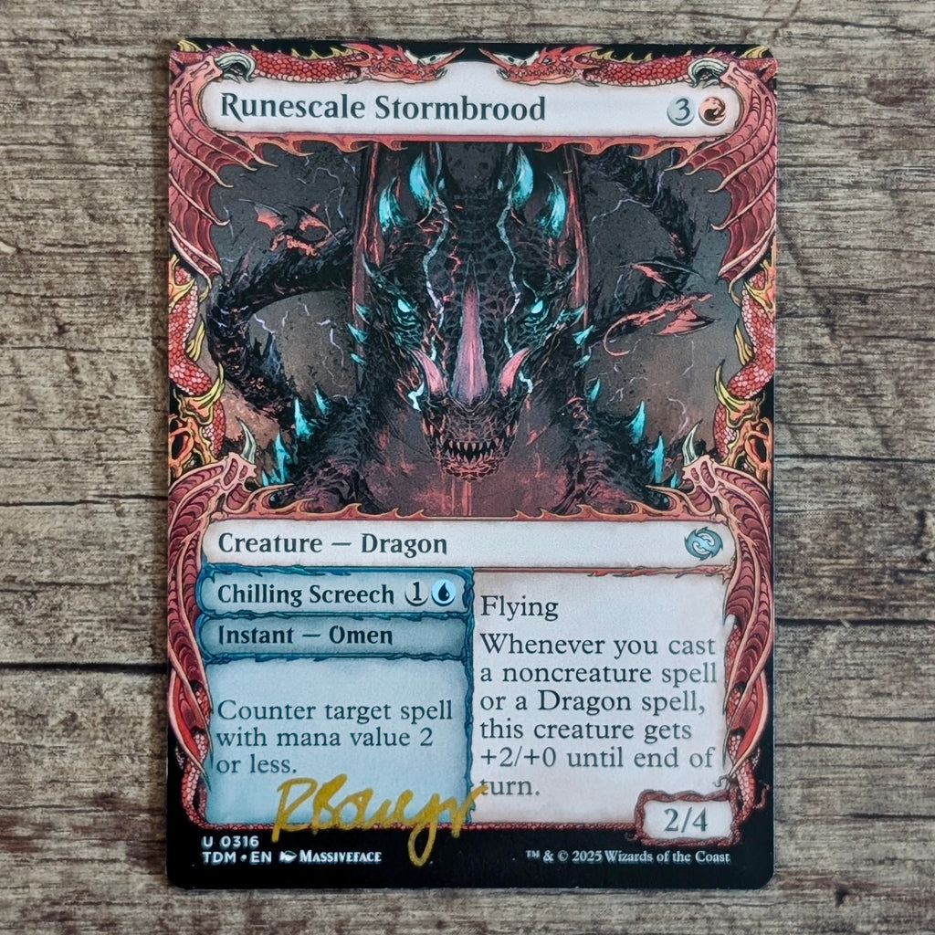 MTG - Runescale Stormbrood Standard Edition
