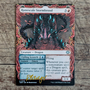MTG - Runescale Stormbrood Standard Edition